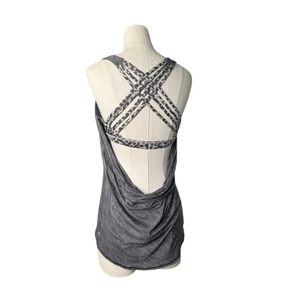 Lululemon wild tank top Animal print  - Sz 8 - Picture 4 of 5